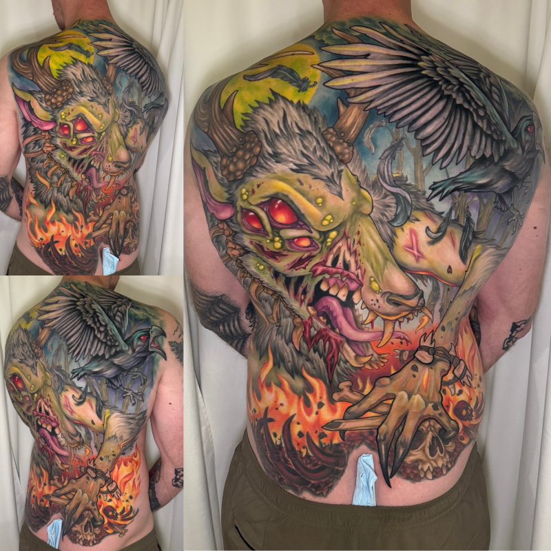 Freehand Wendigo backpiece